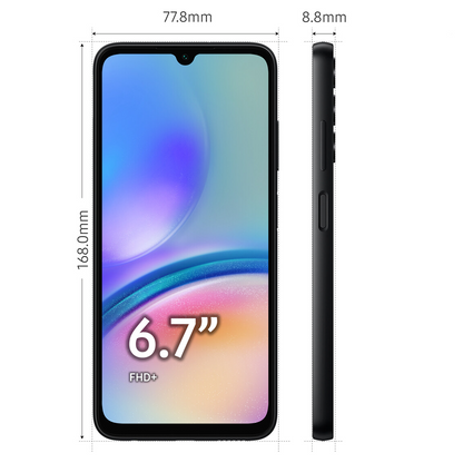 SAMSUNG Galaxy A05S 128GB, 4GB RAM - Schwarz